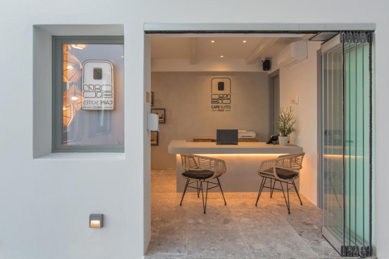 Paros Cape Suites Naoussa Esterno foto