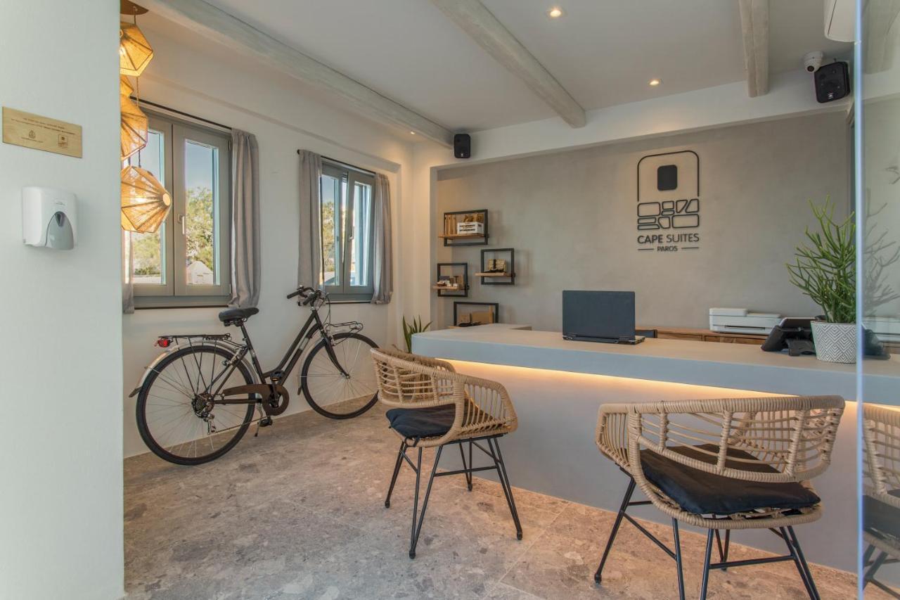 Paros Cape Suites Naoussa Esterno foto